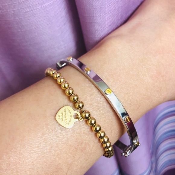 💯AUTHENTIC 14K SOLID GOLD BANGLE - Picture 4 of 5